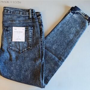 Flying Monkey Black Label size 29 acid wash jeans